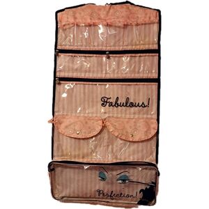 4/$15 🌻 Stylish Pink Hanging Organizer